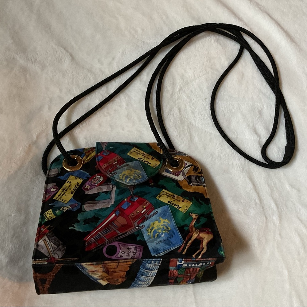 Vintage silk bag for Nicole miller by Stuart Weitzman - Picture 6 of 9